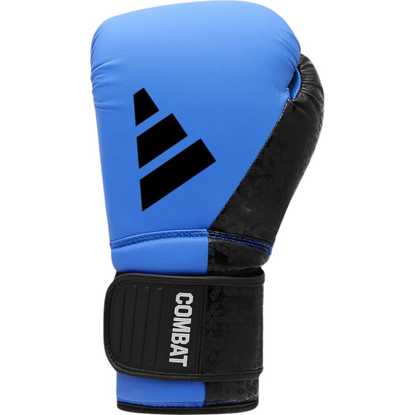 Adidas Combat 50 Boxing Gloves Blue Rash/Black - Combat Sports Glove