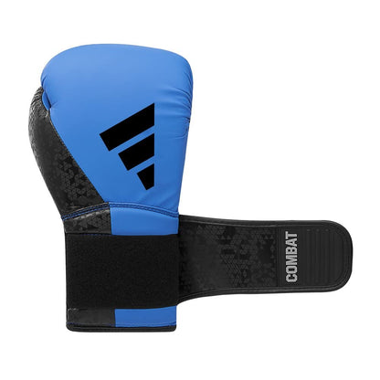 Adidas Combat 50 Boxing Gloves (Blue Rash/Black) - Combat Sports Glove