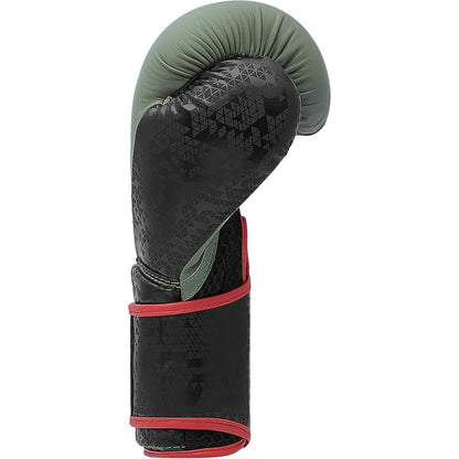 Adidas Combat 50 Boxing Gloves (Orbit Green/Black) - Combat Sports Glove