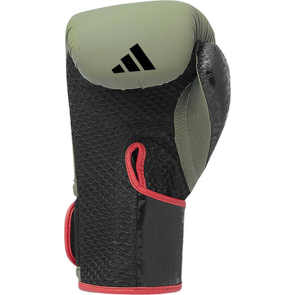 Adidas Combat 50 Boxing Gloves (Orbit Green/Black) - Combat Sports Glove