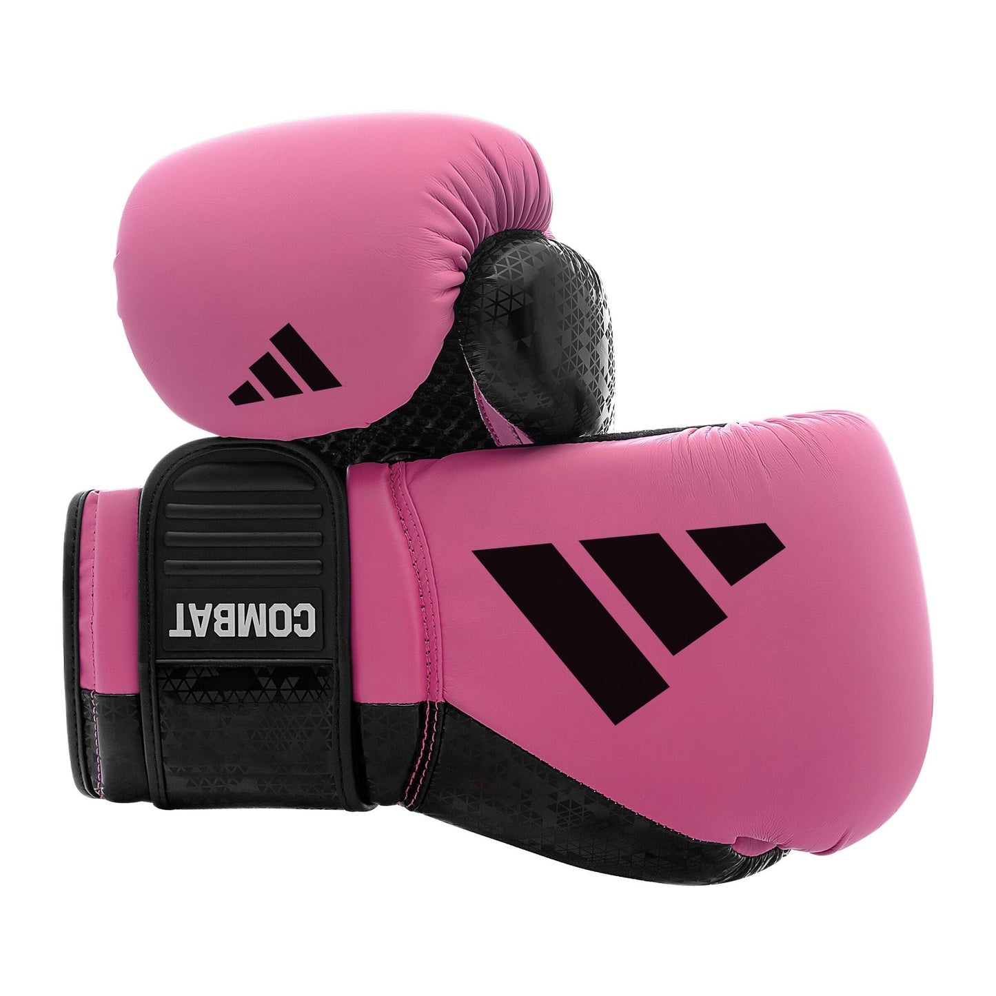 Adidas Combat 50 Boxing Gloves (Pink/Black) - Combat Sports Glove