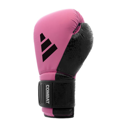 Adidas Combat 50 Boxing Gloves (Pink/Black) - Combat Sports Glove
