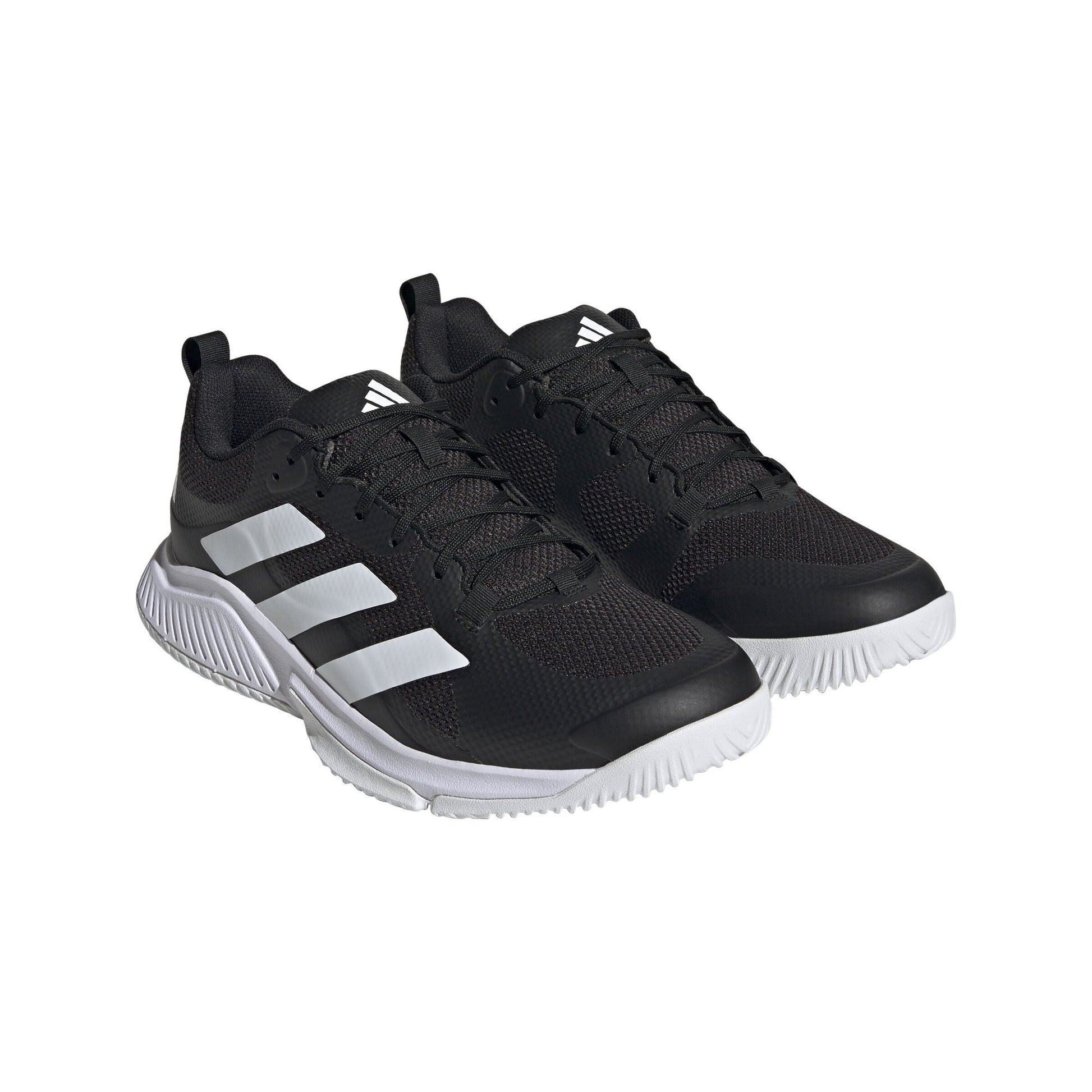 Adidas Court Team Bounce 2.0 Men's Indoor Sports Shoes Trainers Black/White