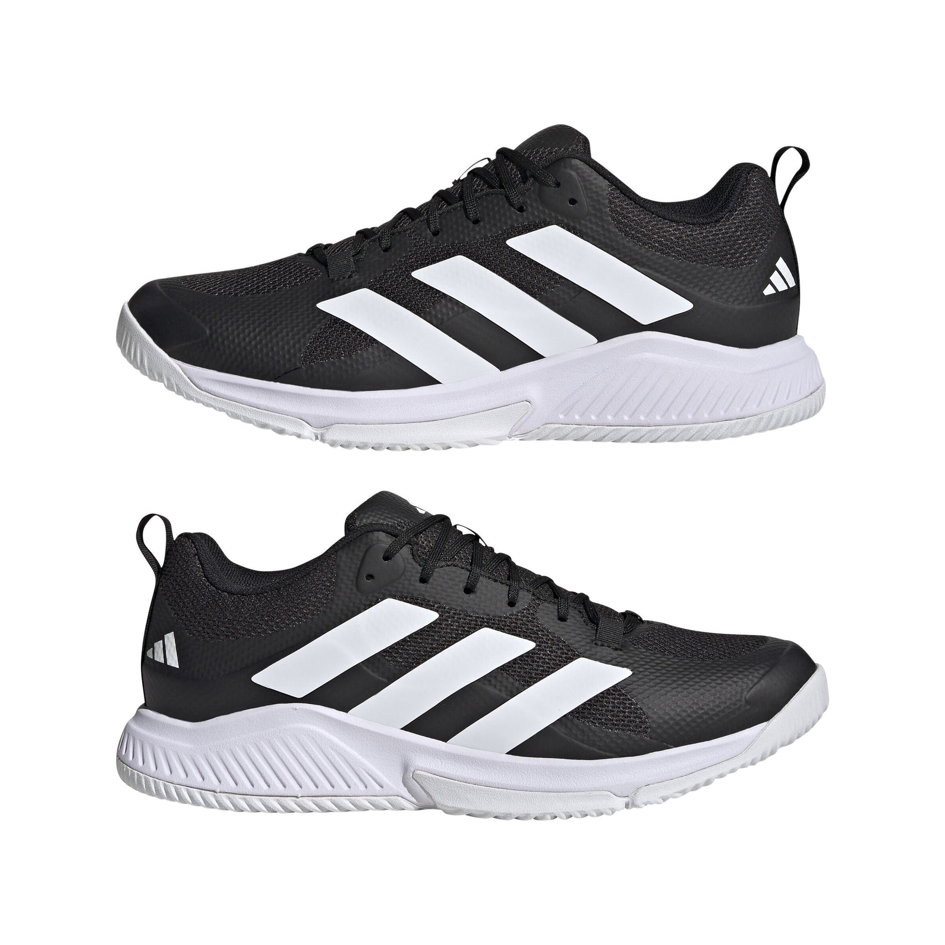 Adidas Court Team Bounce 2.0 Men's Indoor Sports Shoes Trainers Black/White