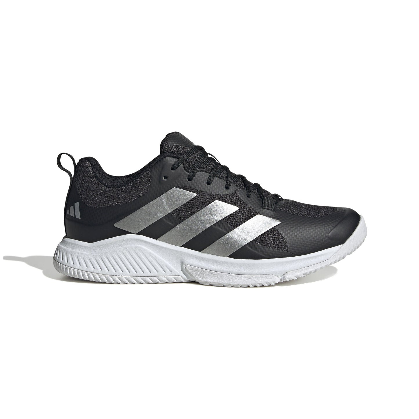 Adidas Court Team Bounce 2.0 Women's Indoor Sports Shoes Trainers (Black/Silver)