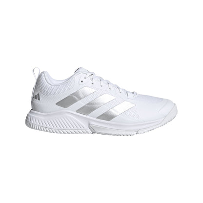 Adidas Court Team Bounce 2.0 Women's Indoor Sports Shoes Trainers (White/Silver)