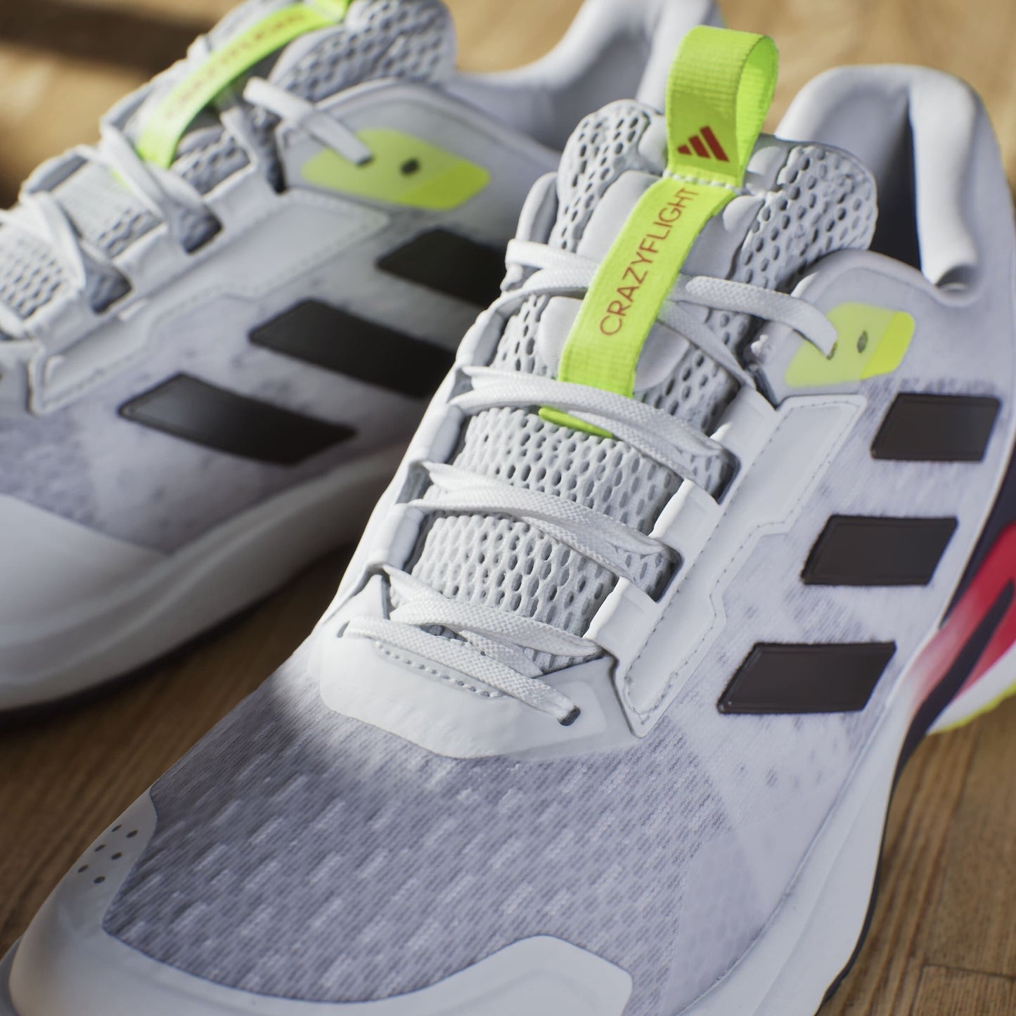 Adidas CrazyFlight 6 Men's Indoor Sports Shoes Trainers (White)