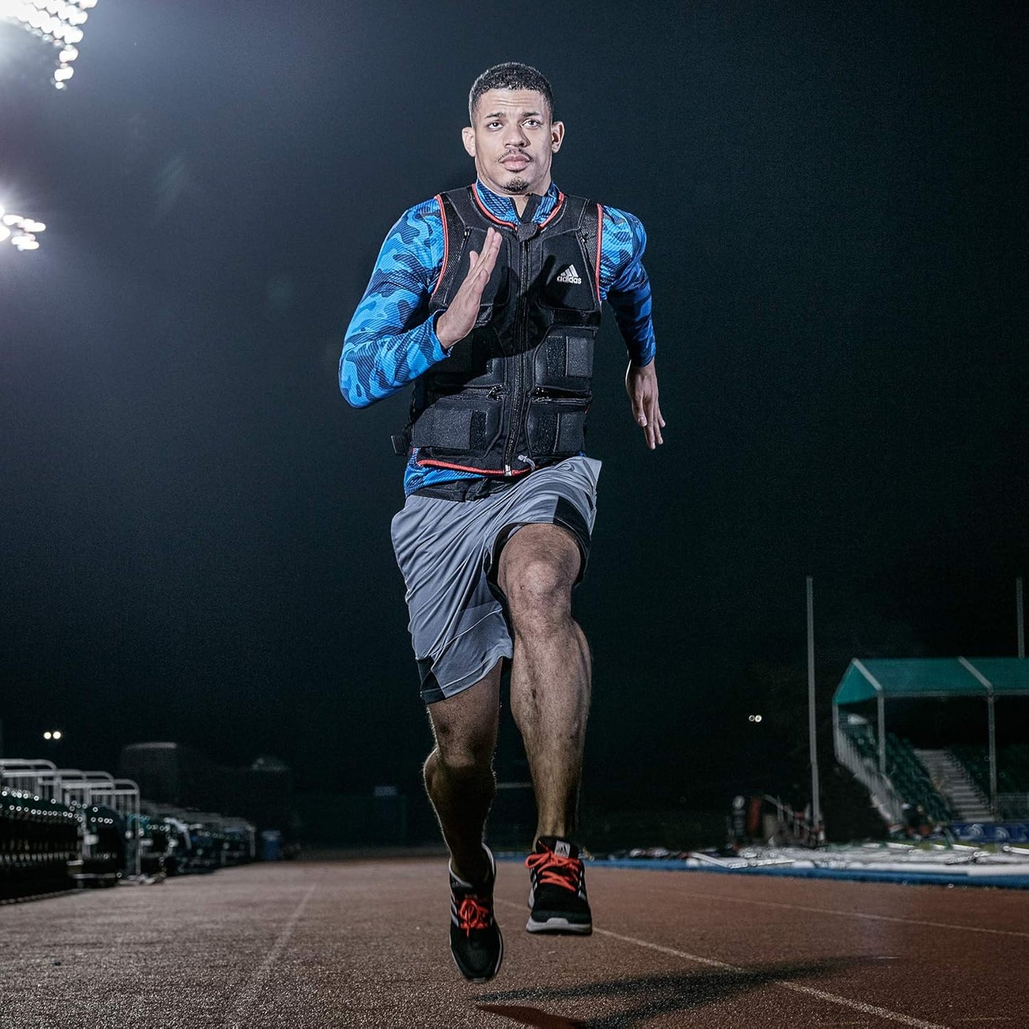 Adidas Full Body Weight Vest Cardio Fitness Training (Black/Red)