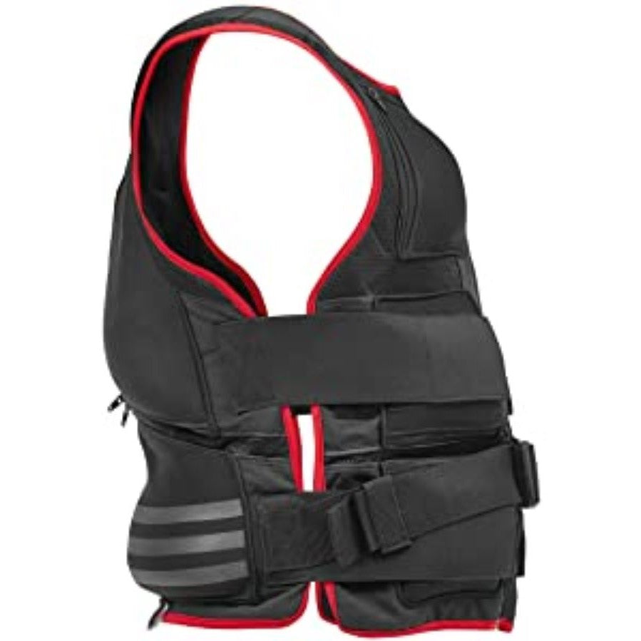 Adidas Full Body Weight Vest Cardio Fitness Training (Black/Red)