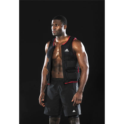 Adidas Full Body Weight Vest Cardio Fitness Training (Black/Red)