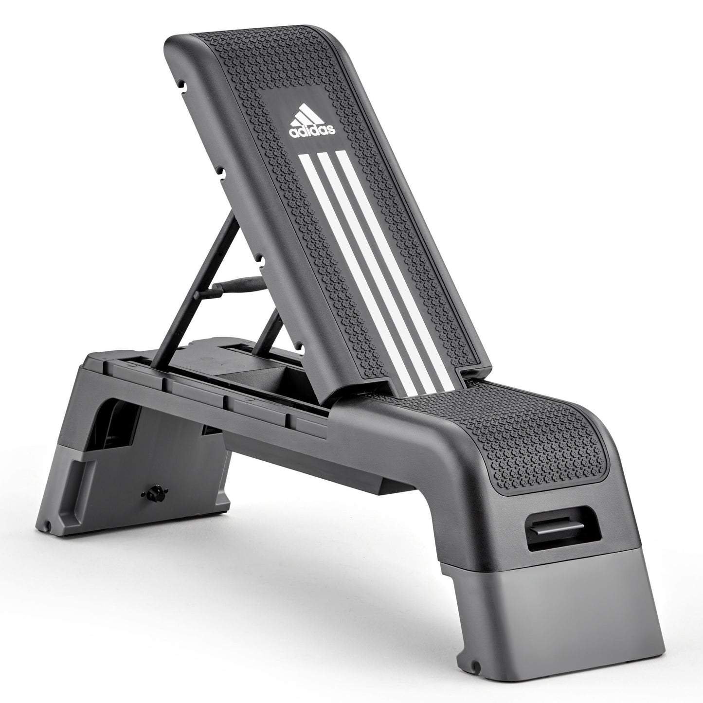 Adidas HIIT Deck - Aerobic Fitness Step - Weight Bench - Workout Platform Black/White