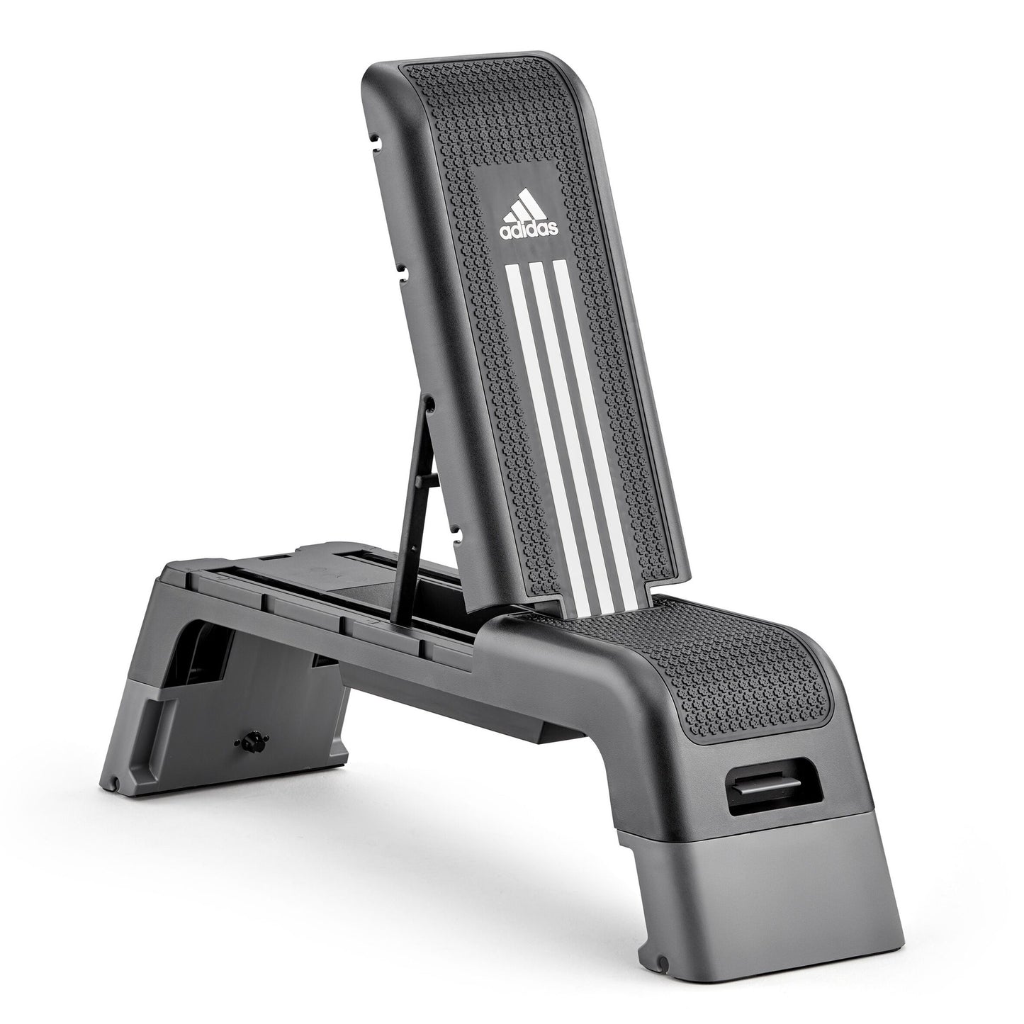 Adidas HIIT Deck - Aerobic Fitness Step - Weight Bench - Workout Platform Black/White