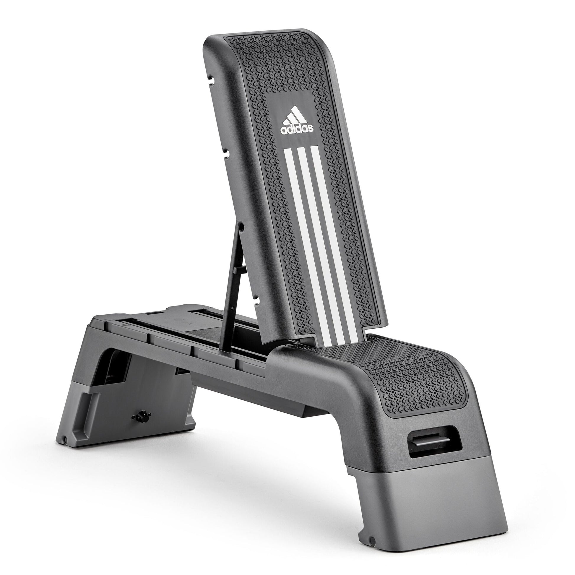 Adidas HIIT Deck - Aerobic Fitness Step - Weight Bench - Workout Platform Black/White