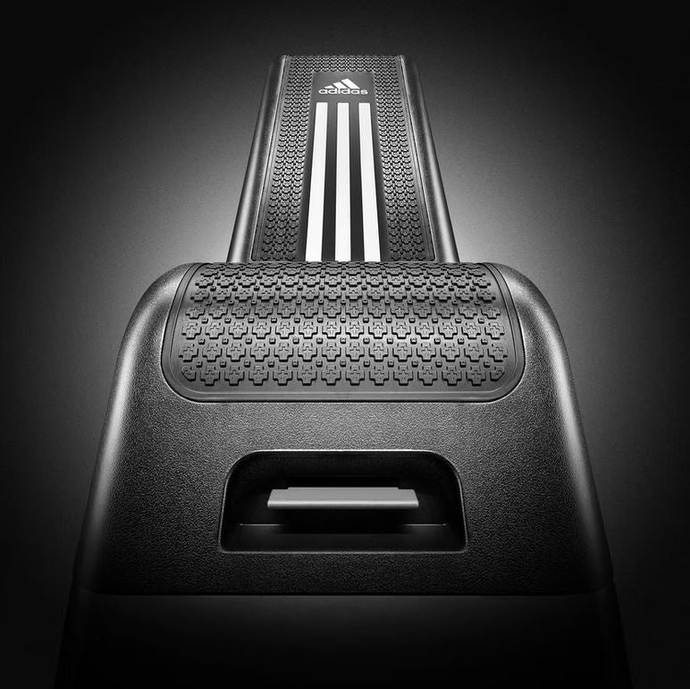 Adidas HIIT Deck - Aerobic Fitness Step - Weight Bench - Workout Platform Black/White