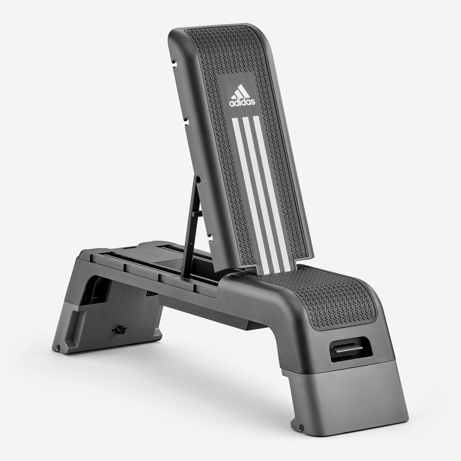 Adidas HIIT Deck - Aerobic Fitness Step - Weight Bench - Workout Platform Black/White