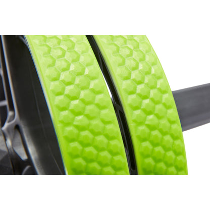 Adidas Performance AB Wheel Abdominal Fitness Training Roller (Black/Lime)