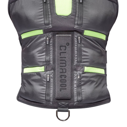 Adidas Performance Adjustable Weight Vest 10kg Cardio Fitness Training (Black/Lime Green)