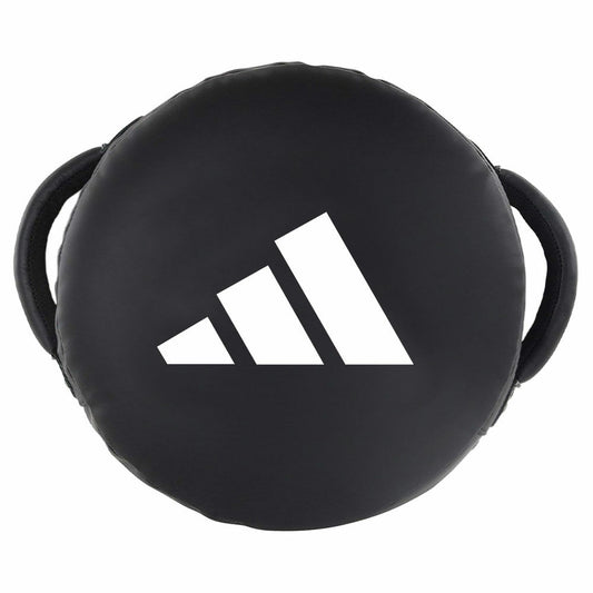Adidas Round Hit Pad - Boxing Punch Pad (Black/White)