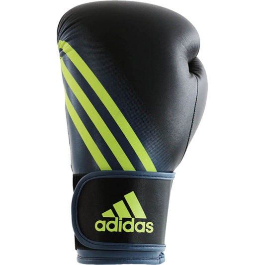 Adidas Speed 300 Boxing Gloves (Black/Blue/Yellow) - Combat Sports Glove