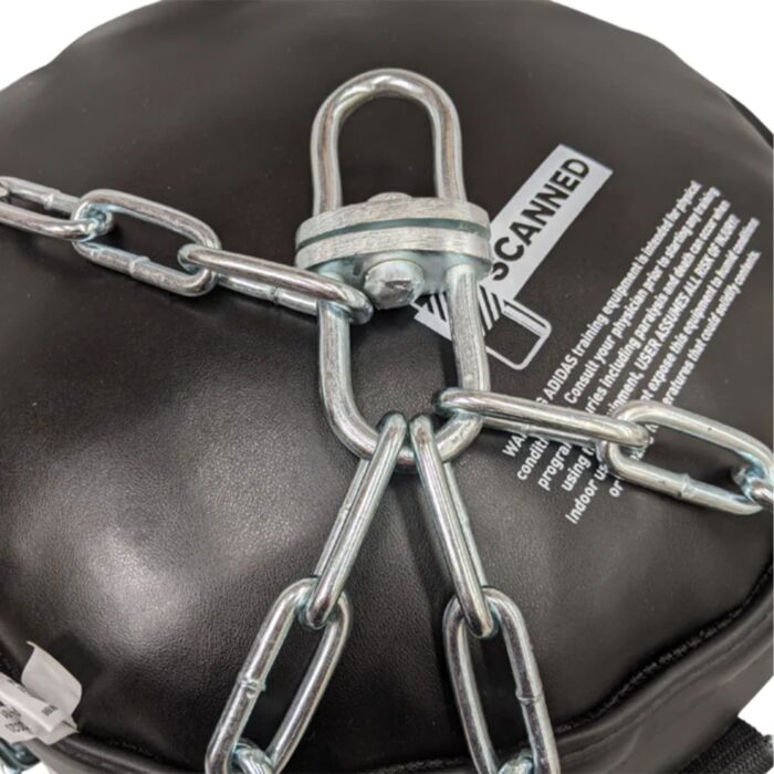 Adidas Speed Punchbag - 150cm 50kg Boxing Punch Bag (Black/White)