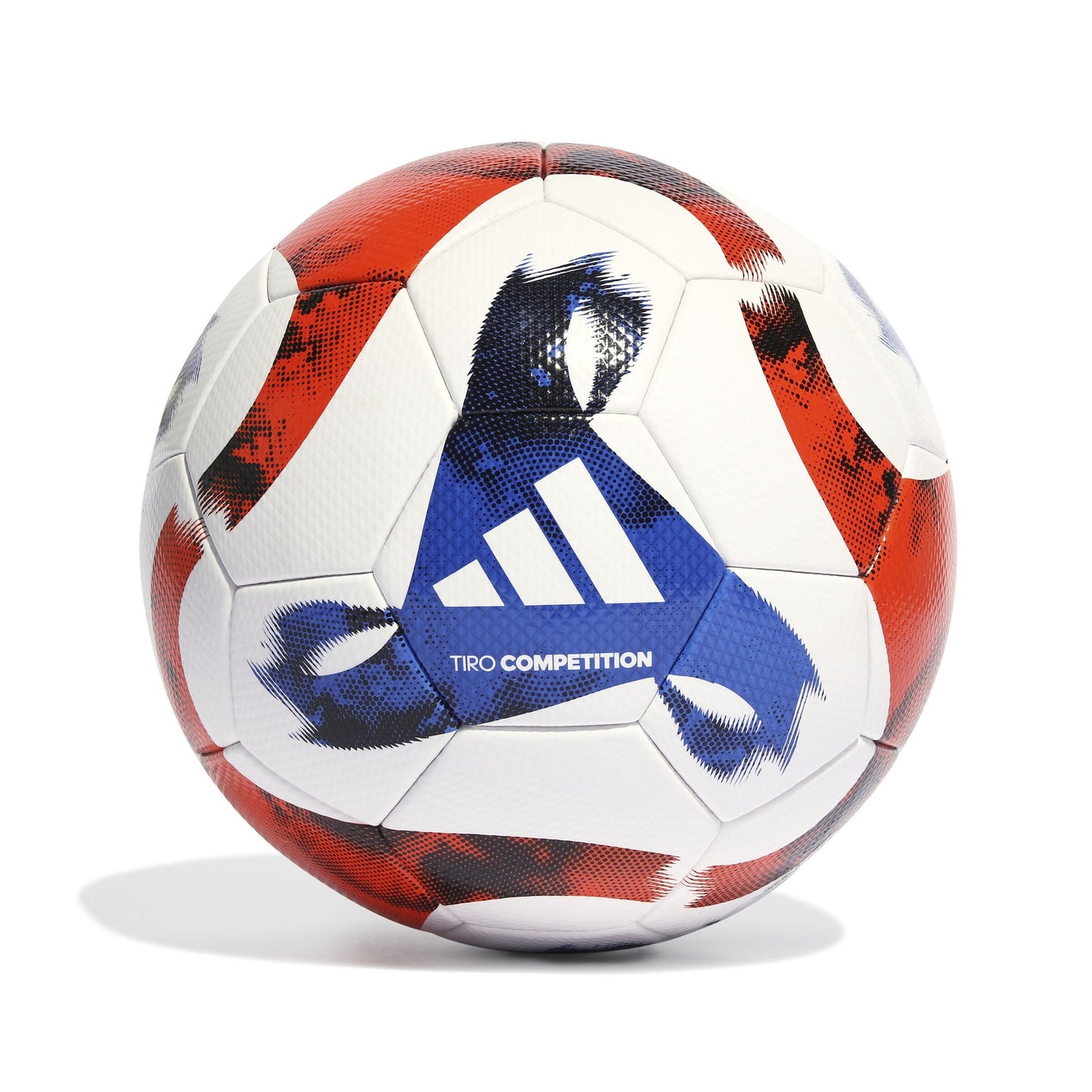 Adidas Tiro Competition Ball Football Soccer (White/Orange/Blue)