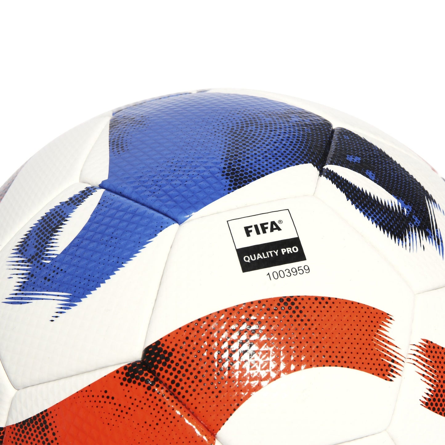 Adidas Tiro Competition Ball Football Soccer (White/Orange/Blue)