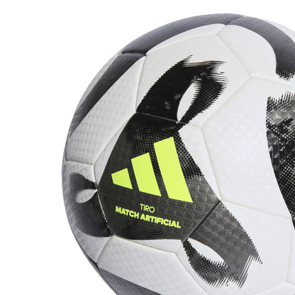 Adidas Tiro League Artificial Turf Ground Ball Football Soccer (White/Black)