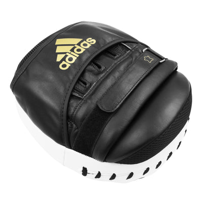 Adidas Ultimate Classic Air Focus Mitts Vacuum Pads Pro Boxing Mitt Pad Pair Black/Gold