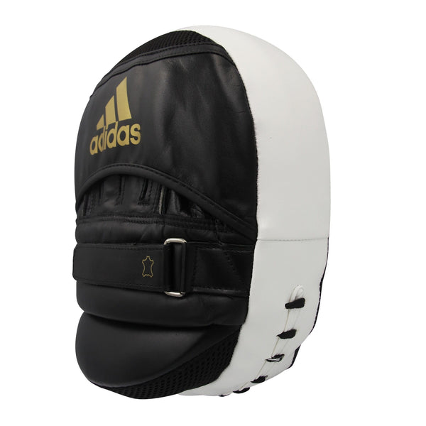 Adidas Ultimate Classic Air Focus Mitts Vacuum Pads Pro Boxing Mitt Pad Pair Black/Gold
