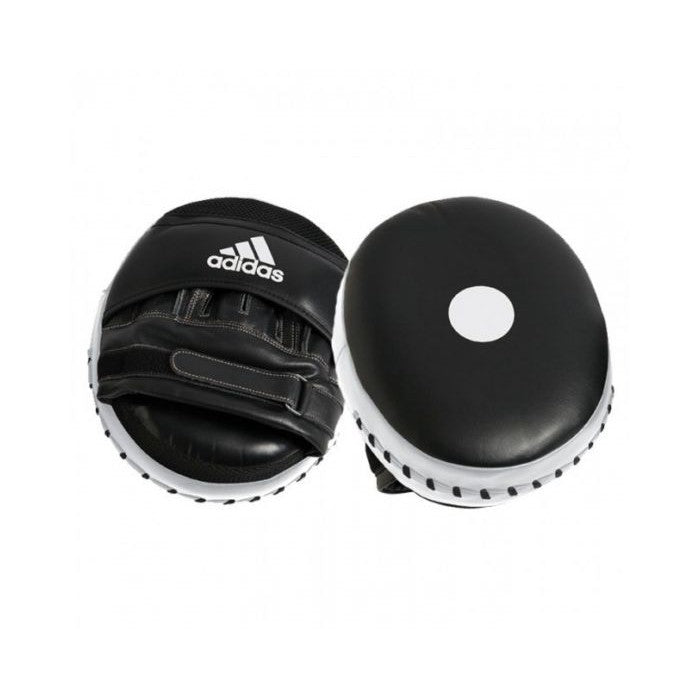 Adidas Ultimate Classic Air Focus Mitts Vacuum Pads Pro Boxing Mitt Pad Pair Black/White