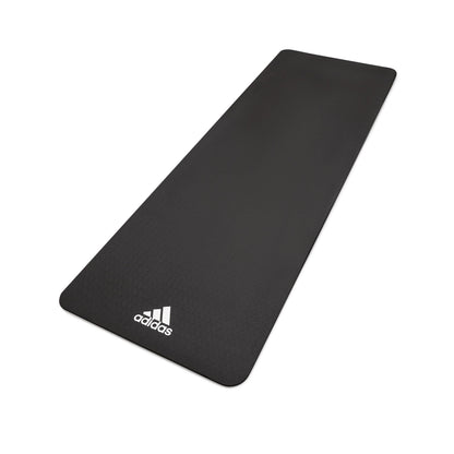 Adidas Yoga Mat Pilates Fitness Stretch Training 8mm (Black)
