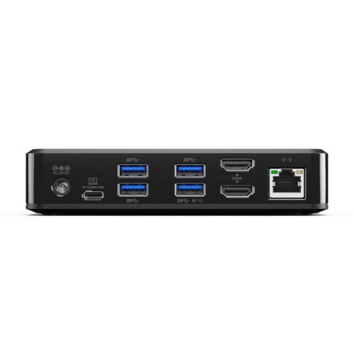 Alogic USB-C & USB 3.0 Dual Display Twin Monitor FHD Docking Station with USB-C & USB-A
