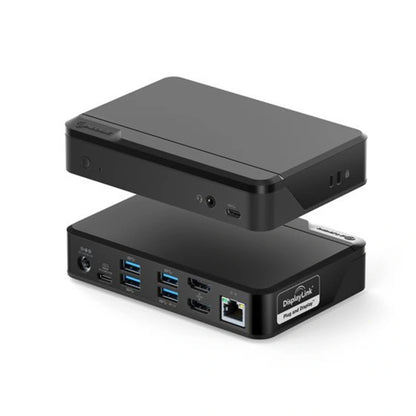 Alogic USB-C & USB 3.0 Dual Display Twin Monitor FHD Pro Docking Station with 85W Power Delivery