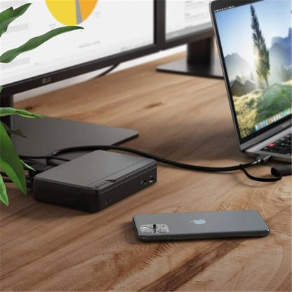 Alogic USB-C & USB 3.0 Dual Display Twin Monitor FHD Pro Docking Station with 85W Power Delivery