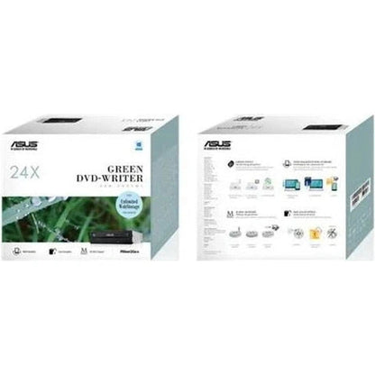 Asus DRW-24D5MT 24x DVD-RW Internal DVD Writer - OEM Pack Black