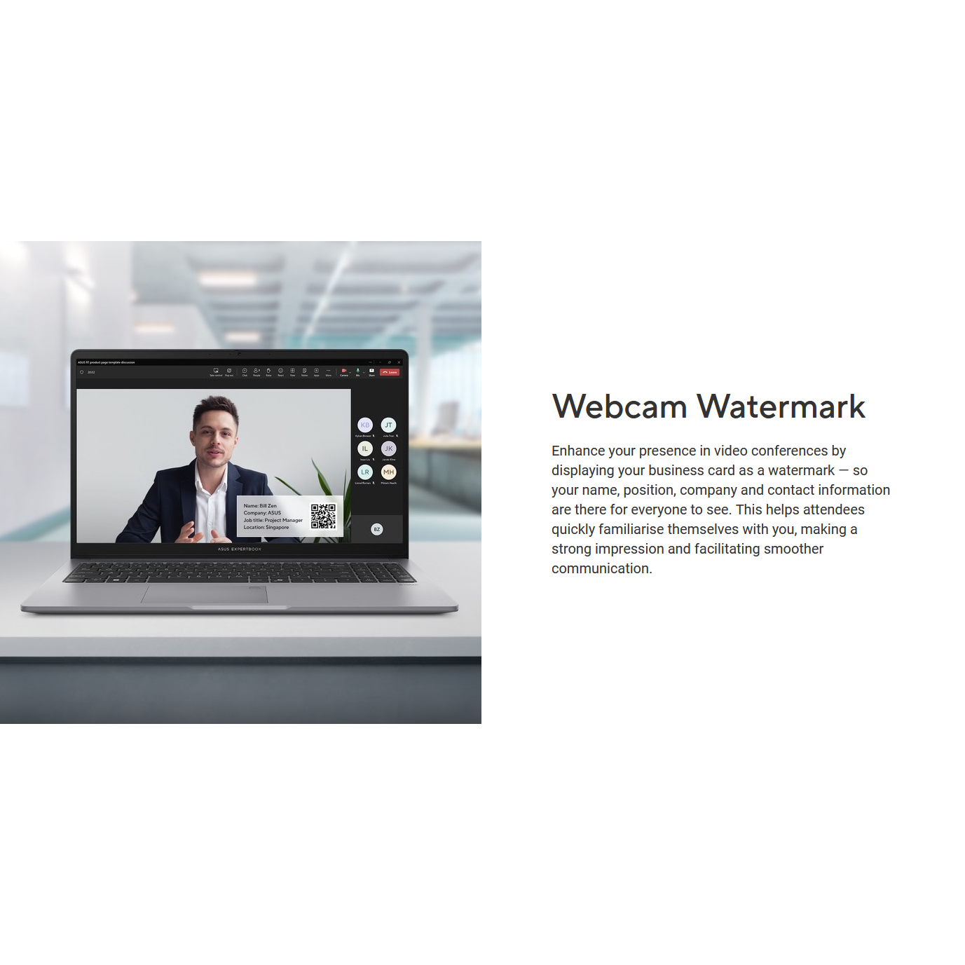 Asus ExpertBook P1 15.6" (P1503CVA-S70660X) | Intel Core i5 | 512GB SSD | 16GB RAM | Windows 11 Pro