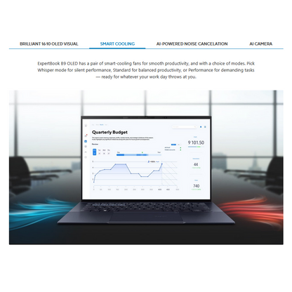 Asus Expertbook B9 14" OLED (B9403CVAR-KM1063X) | 16:10 | WQXGA+ 2880x1800 | Intel Core 7 | Laptop