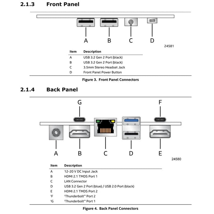 Asus NUC 13 Pro Slim Barebone Kit Mini PC | Intel Core i3-1315U 15W (3 Years Warranty)