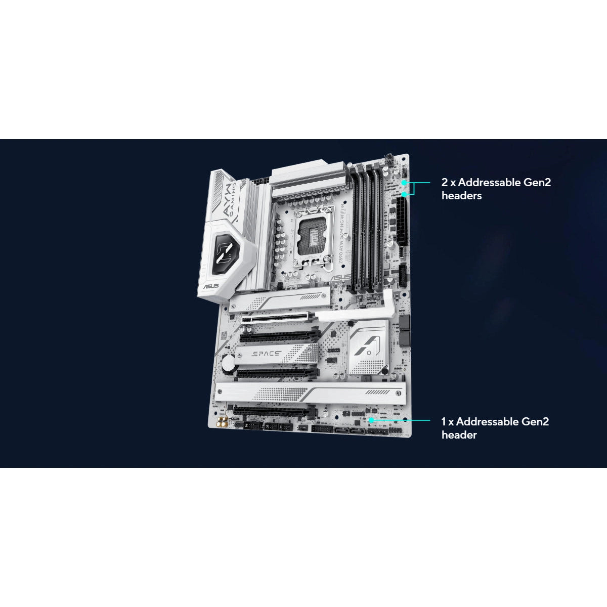 Asus Z890 AYW Gaming WIFI W ATX Motherboard | Intel Socket LGA1851 - Z890 Chipset