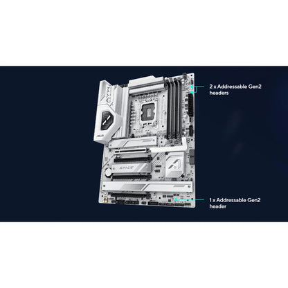 Asus Z890 AYW Gaming WIFI W ATX Motherboard | Intel Socket LGA1851 - Z890 Chipset