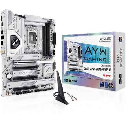Asus Z890 AYW Gaming WIFI W ATX Motherboard | Intel Socket LGA1851 - Z890 Chipset