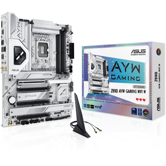 Asus Z890 AYW Gaming WIFI W ATX Motherboard | Intel Socket LGA1851 - Z890 Chipset