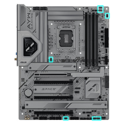 Asus Z890 AYW Gaming WIFI W ATX Motherboard | Intel Socket LGA1851 - Z890 Chipset