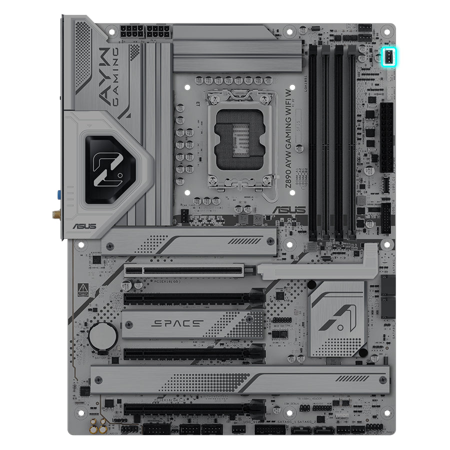 Asus Z890 AYW Gaming WIFI W ATX Motherboard | Intel Socket LGA1851 - Z890 Chipset