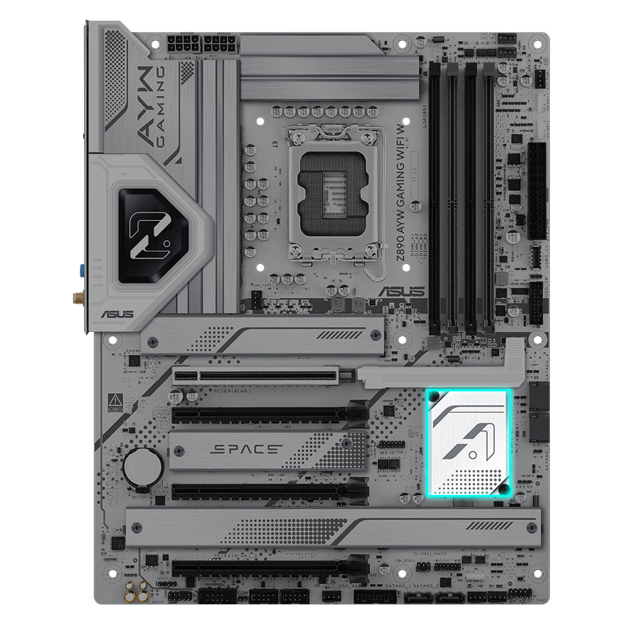 Asus Z890 AYW Gaming WIFI W ATX Motherboard | Intel Socket LGA1851 - Z890 Chipset