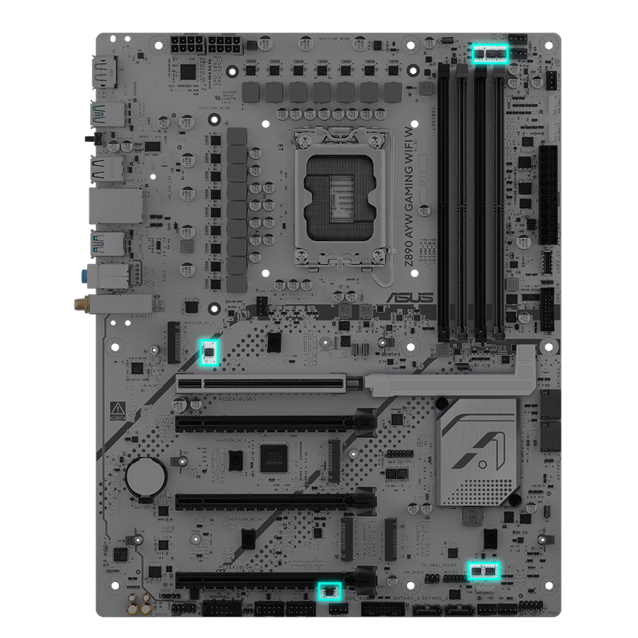 Asus Z890 AYW Gaming WIFI W ATX Motherboard | Intel Socket LGA1851 - Z890 Chipset