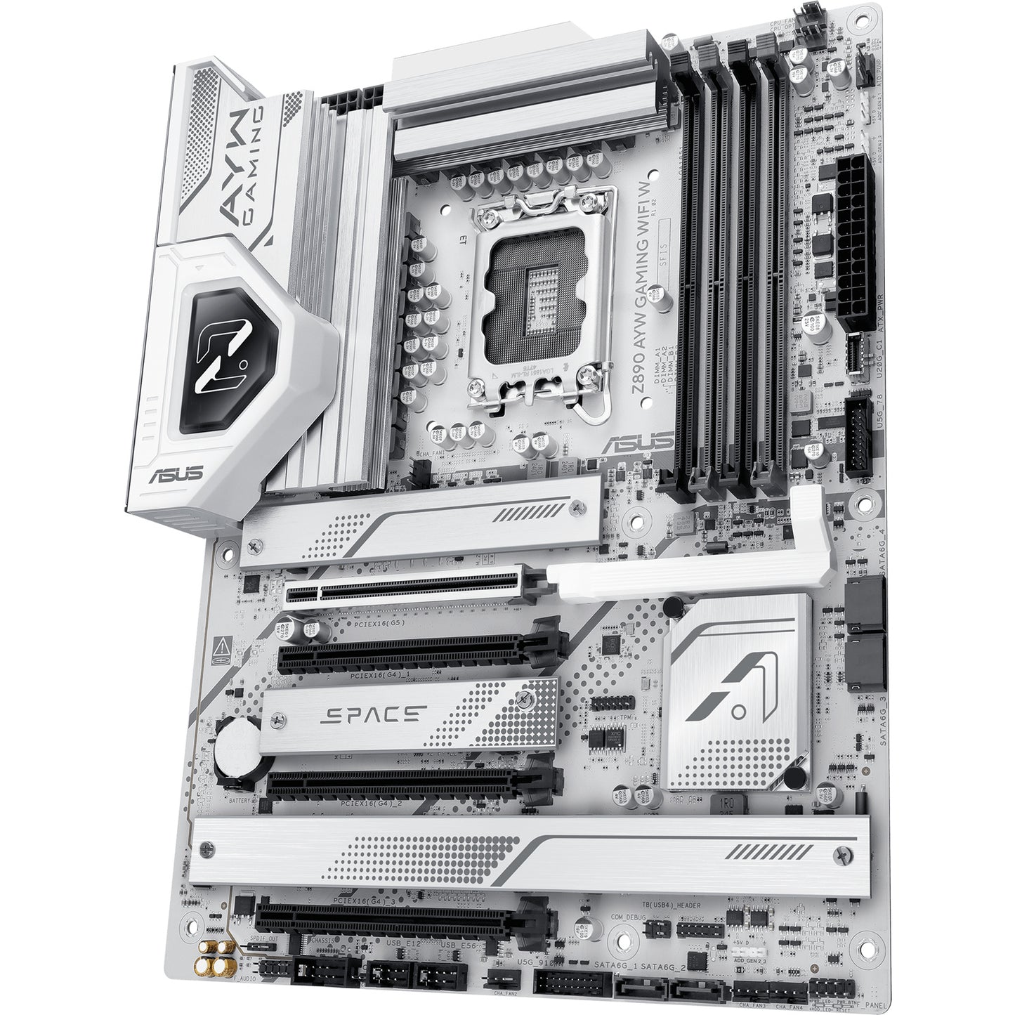 Asus Z890 AYW Gaming WIFI W ATX Motherboard | Intel Socket LGA1851 - Z890 Chipset