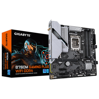 Gigabyte B760M Gaming Plus WIFI DDR4 Intel Socket LGA1700 mATX Motherboard