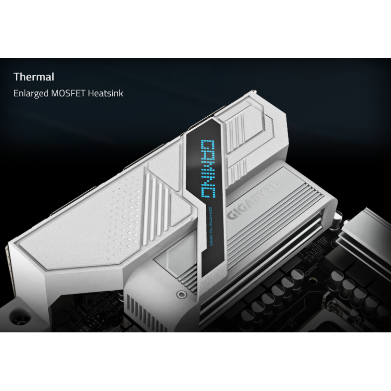 Gigabyte B760M Gaming WIFI Plus DDR5 Intel Socket LGA1700 mATX Motherboard
