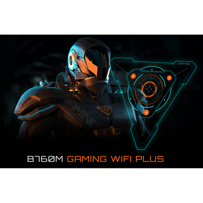 Gigabyte B760M Gaming WIFI Plus DDR5 Intel Socket LGA1700 mATX Motherboard
